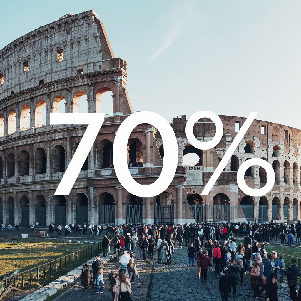 Ma veramente pensiamo che l’Italia detenga il 70% del patrimonio artistico mondiale?